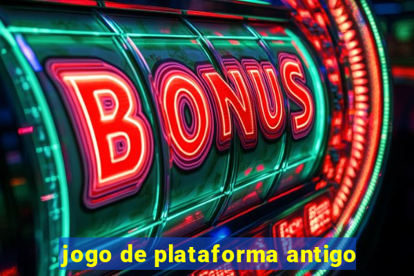 jogo de plataforma antigo